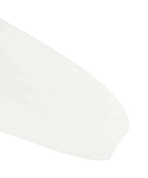 Balloon Sleeve Windbreaker Cloud White