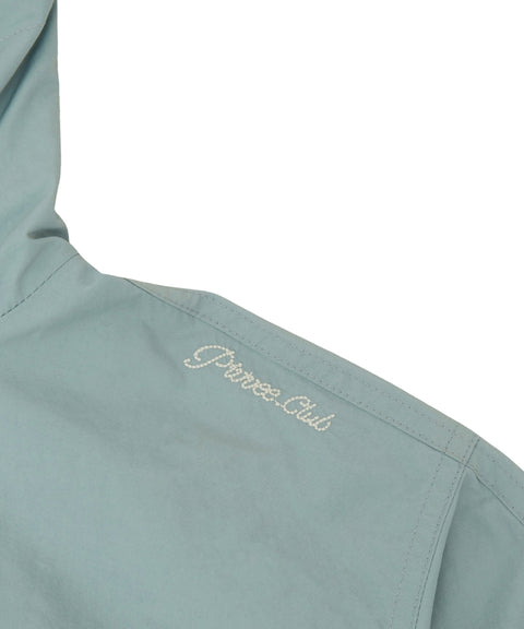 Balloon Sleeve Windbreaker Mist Blue
