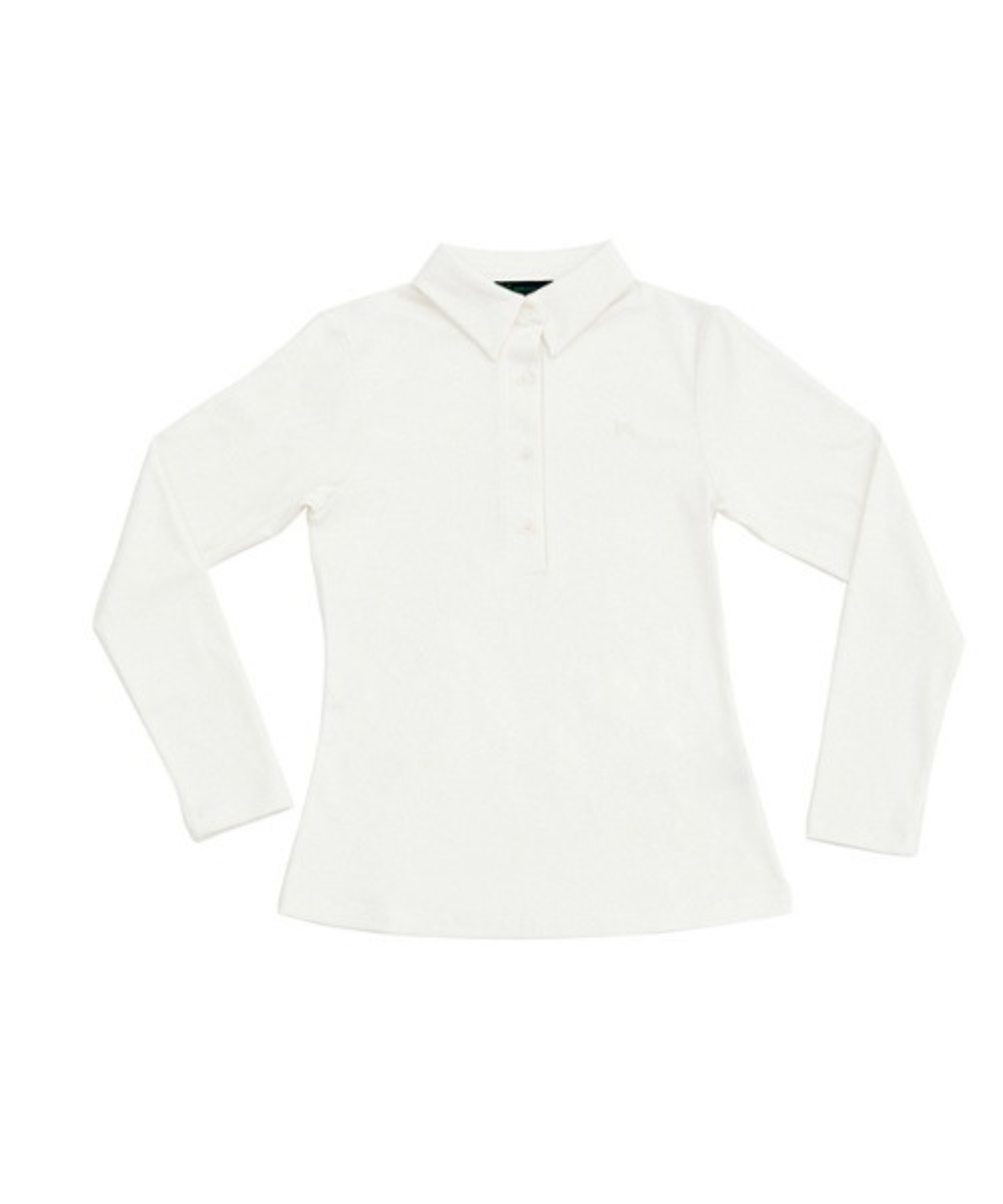 BERMUDA GRASS Basic Logo PK T-Shirt White