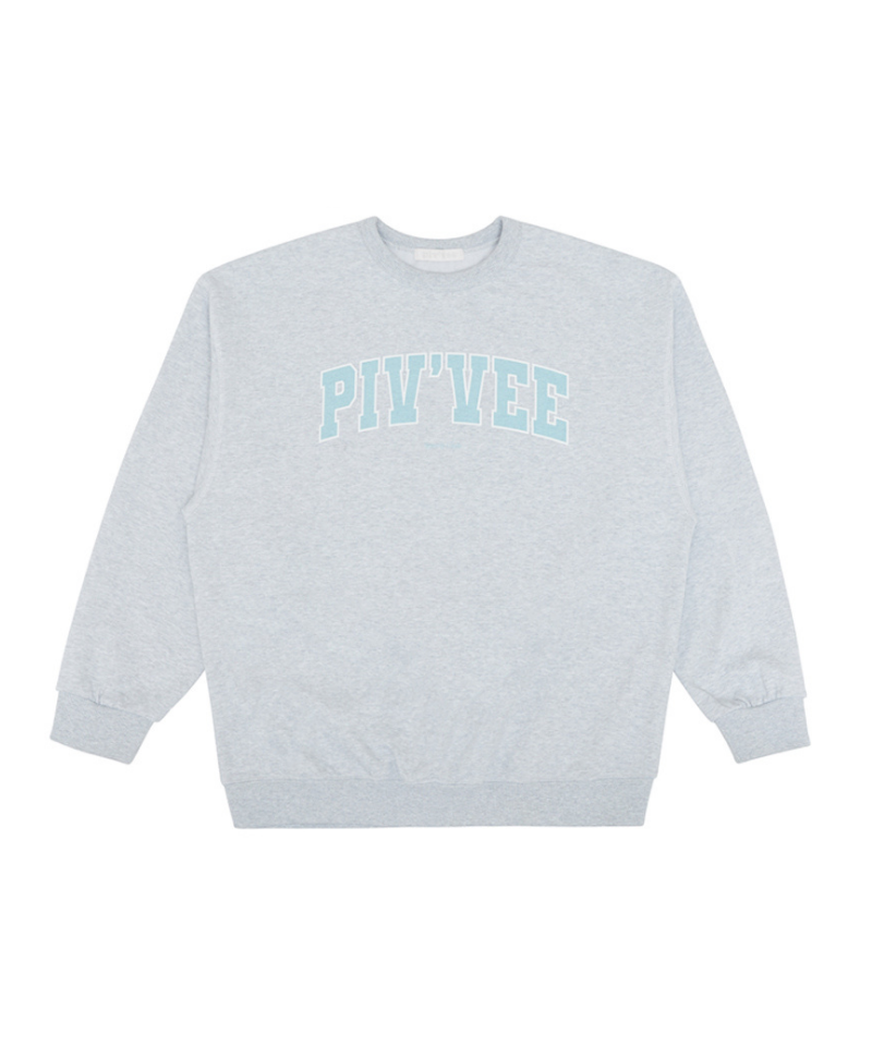 Basic Logo Sweatshirt Heather Grey