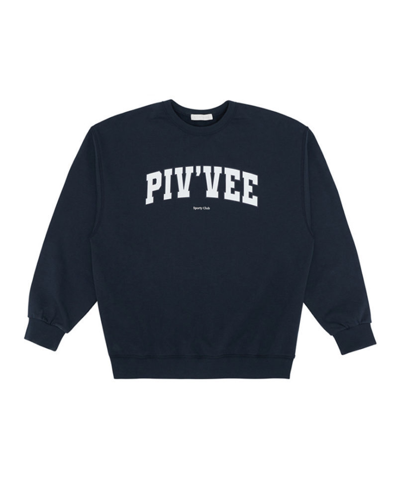 Basic Logo Sweatshirt Ocean Navy