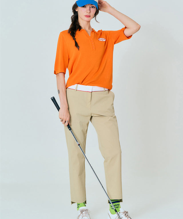 BENECIA 12 Red Line Long Pants - Beige