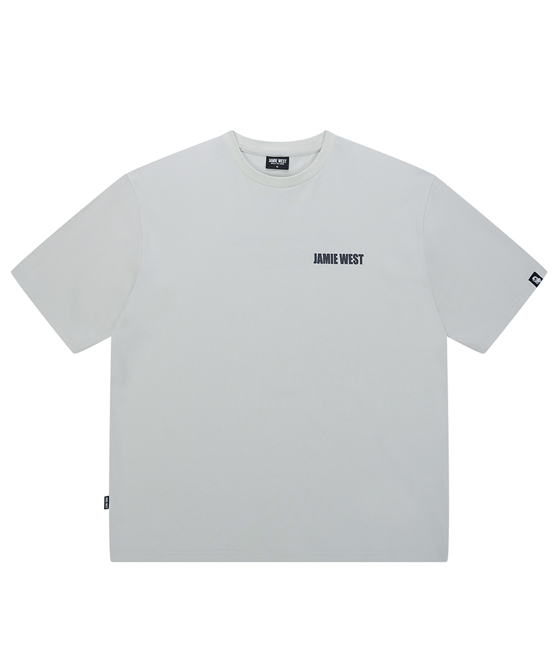 Jamie West Big Mask Washed T-Shirt - White