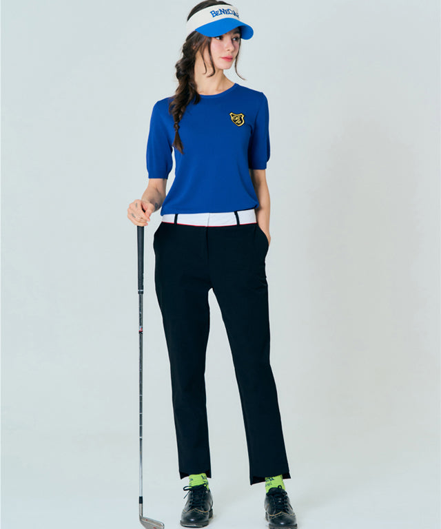 BENECIA 12 Red Line Long Pants - Black