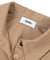 LENUCU Button Collar Pique T-Shirt - Beige