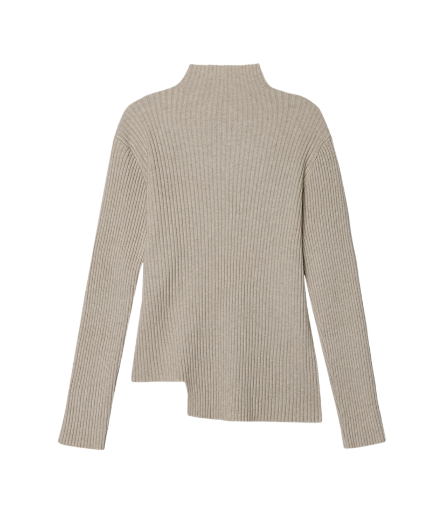 OBER Golf Button Point Golji Knit Beige