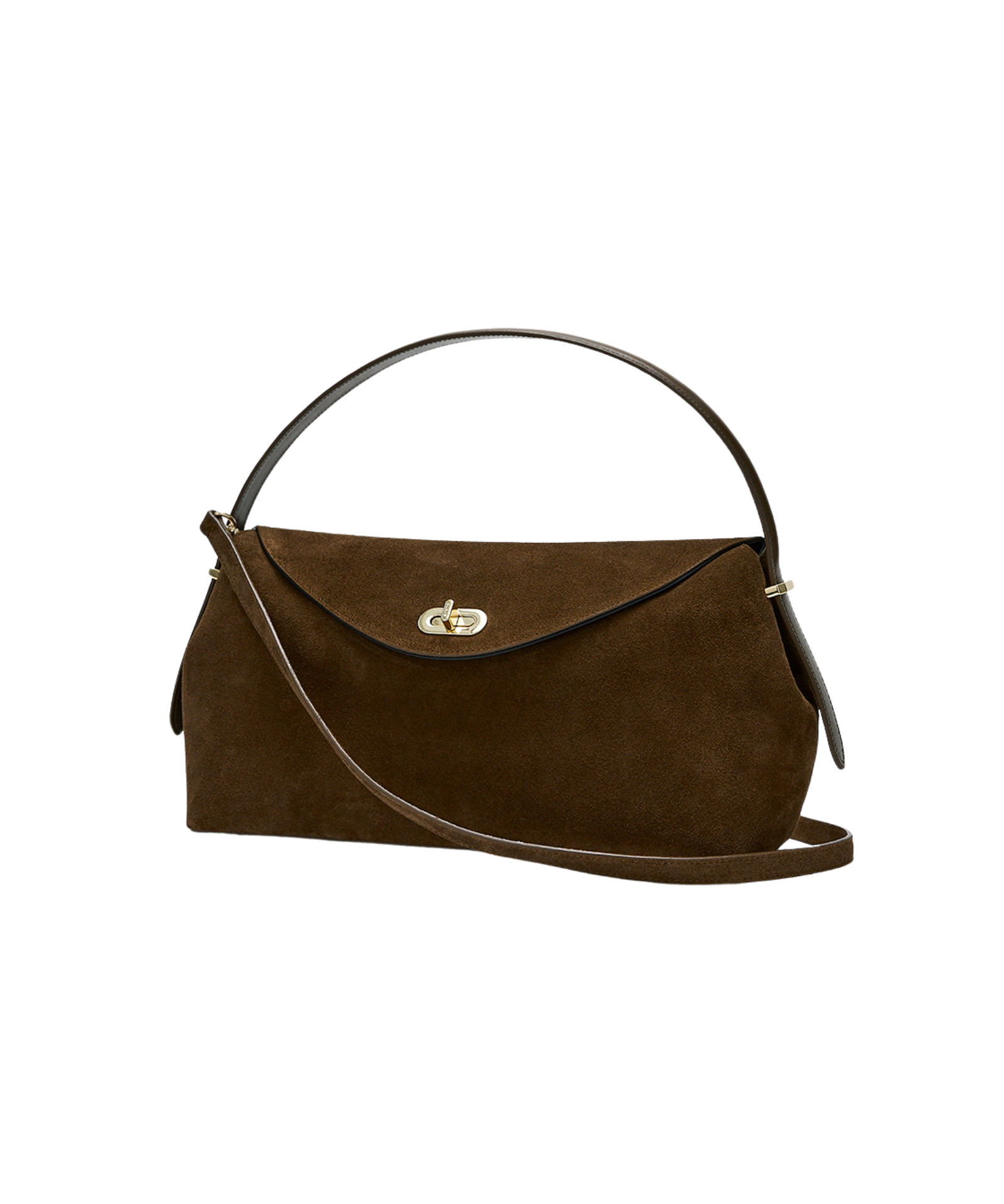 CLAVE Nicole Suede Brown