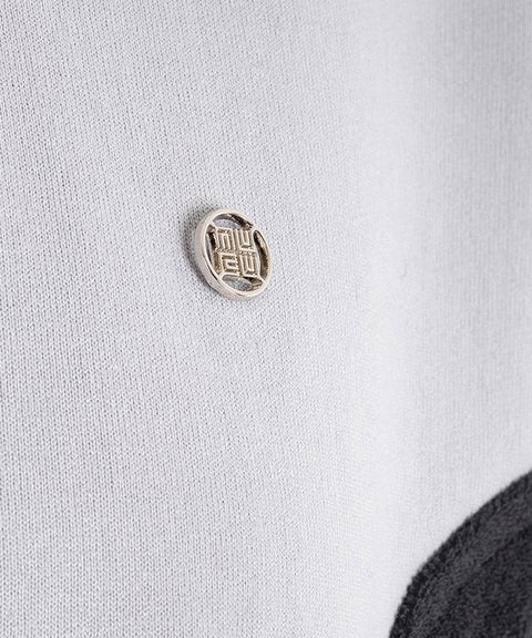 LENUCU Corset Sweatshirt - Grey