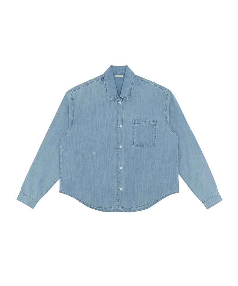 PIV'VEE Denim shirt - Mist Blue