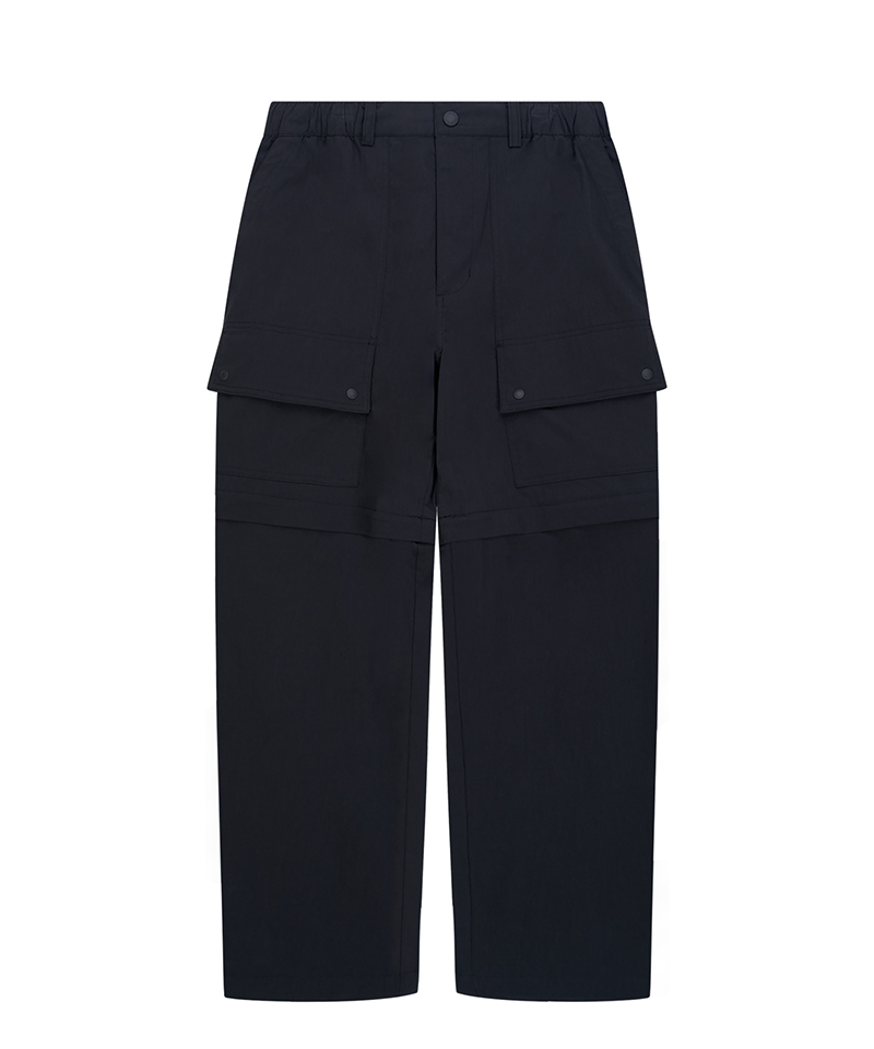 Jamie West Detachable Fatigue Cargo Stretch Pants - Black