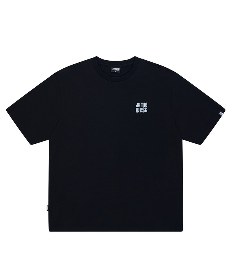 Jamie West Dmitri Washed T-Shirts - Black