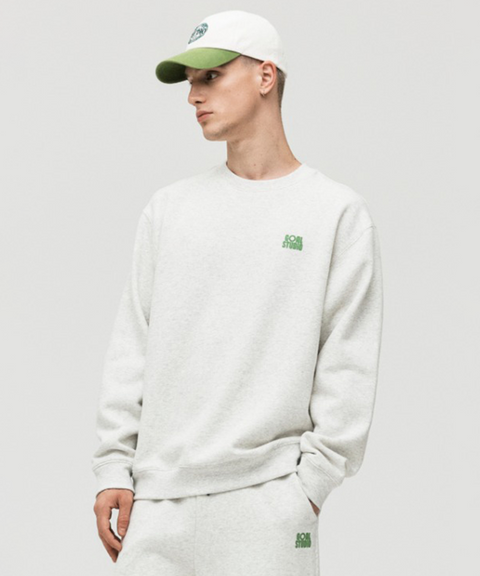 Goal Studio Men's Essential Brushed Sweat - Oatmeal