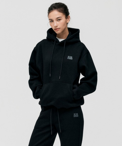 Goal Studio Women's Essential Brushed Hoodie - Black