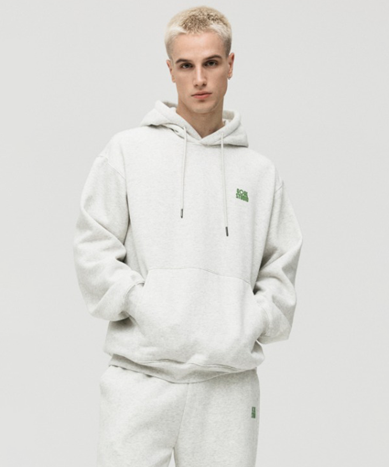 Goal Studio Essential Brushed Hoodie - Oatmeal