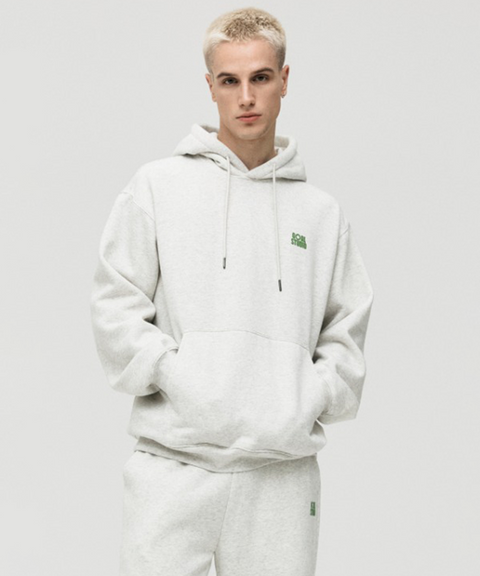 Goal Studio Men's Essential Brushed Hoodie - Oatmeal