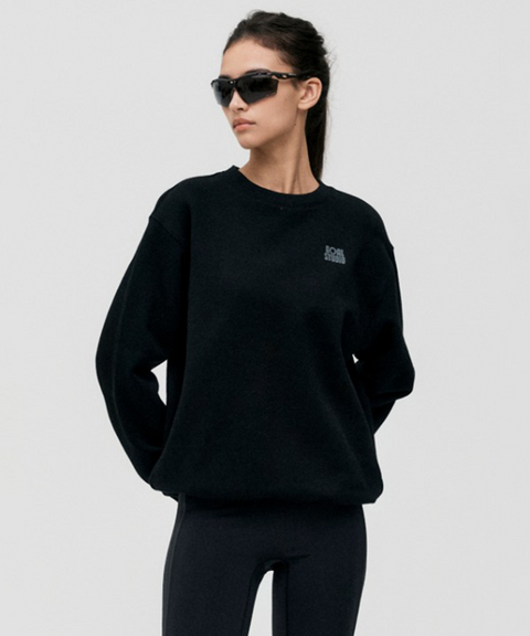 Goal Studio Women's Essential Brushed Sweat - Black