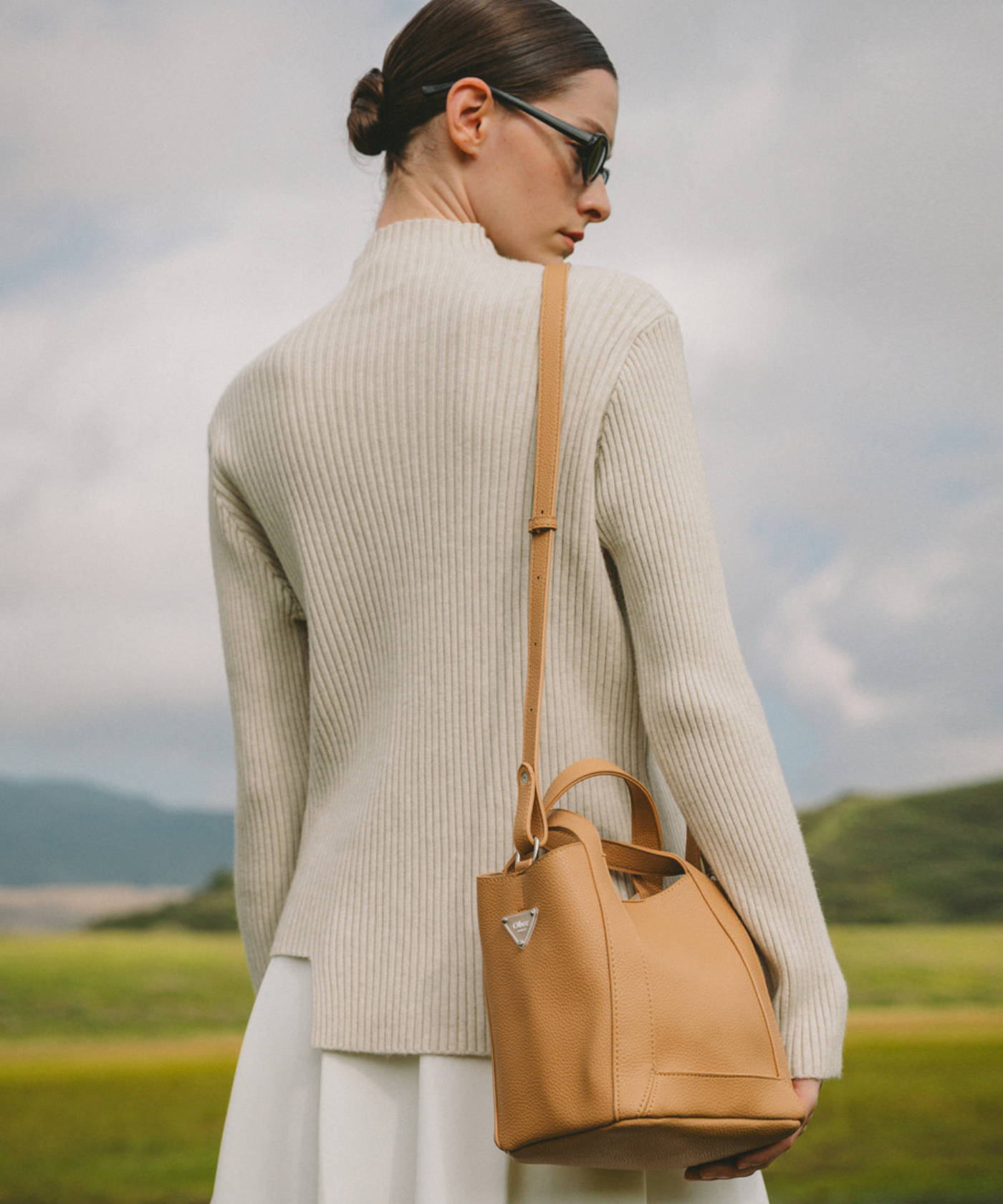 OBER Ermini Tote Bag Beige