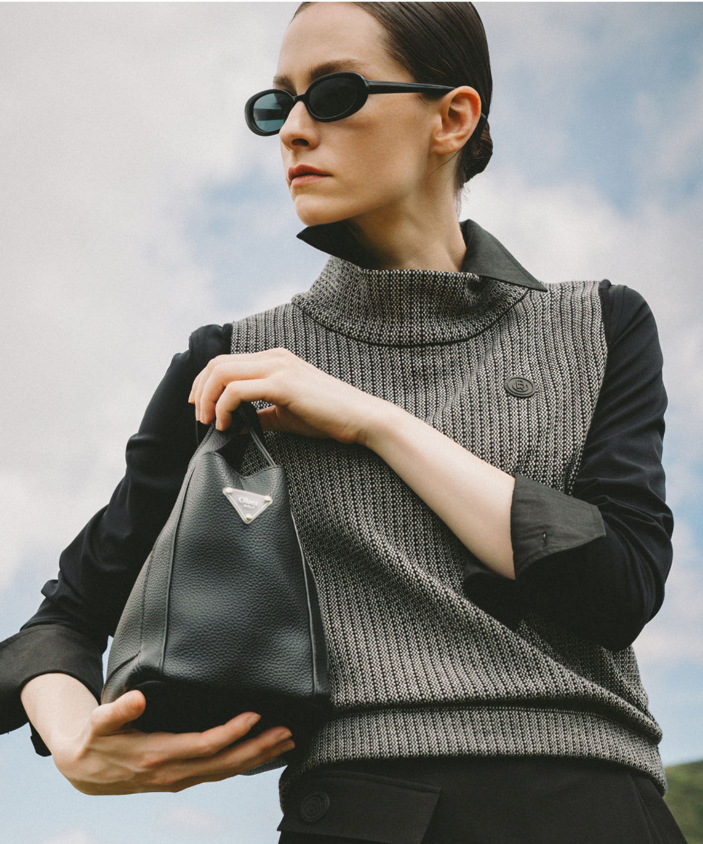 OBER Ermini Tote Bag Black