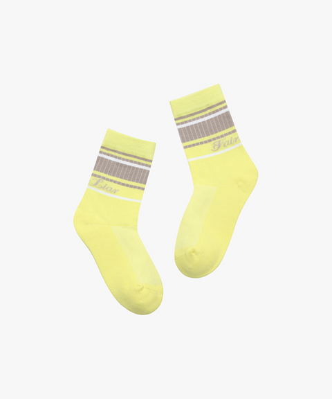 Stripe Point Ankle Socks