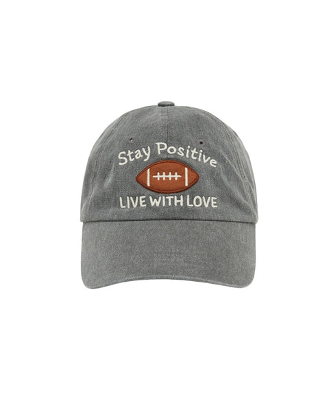 Football Patch Ball Cap Chocolate Brown
