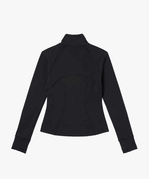 Goal Studio Women's Athletic Jersey Jacket - Black