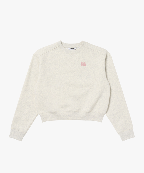Goal Studio Women's Essential Brushed Sweat - Oatmeal