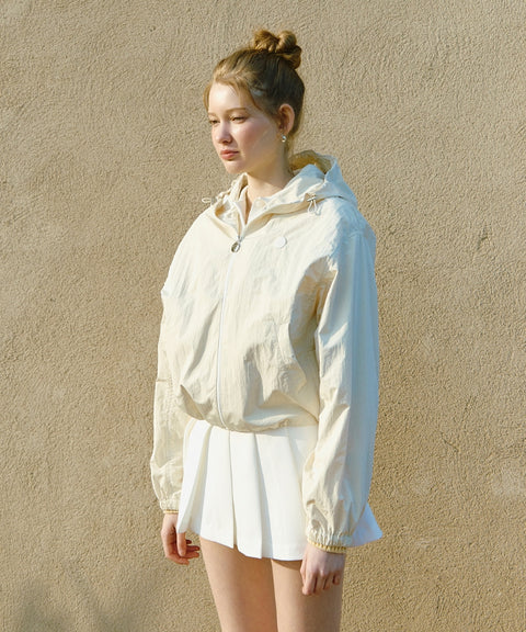 Giant Smiley Windbreaker Airy Blue