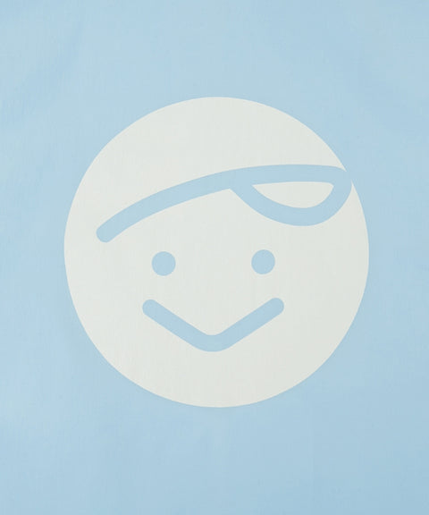Giant Smiley Windbreaker Airy Blue