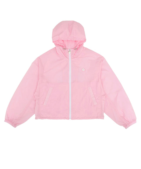 Giant Smiley Windbreaker Bubble Pink