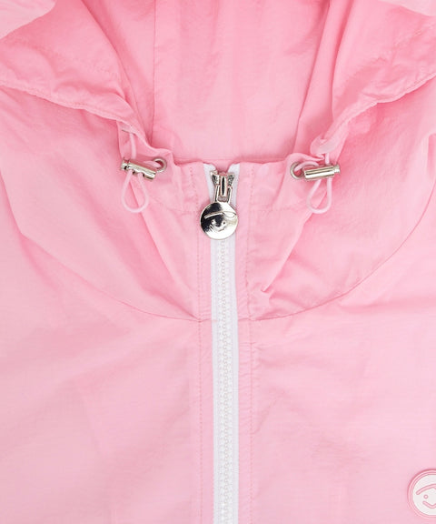 Giant Smiley Windbreaker Bubble Pink