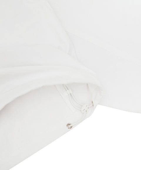 Giant Smiley Windbreaker Cloud White