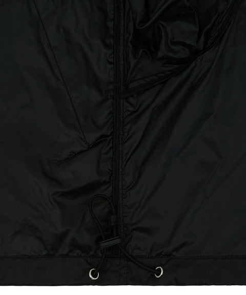 Giant Smiley Windbreaker Ebony Black