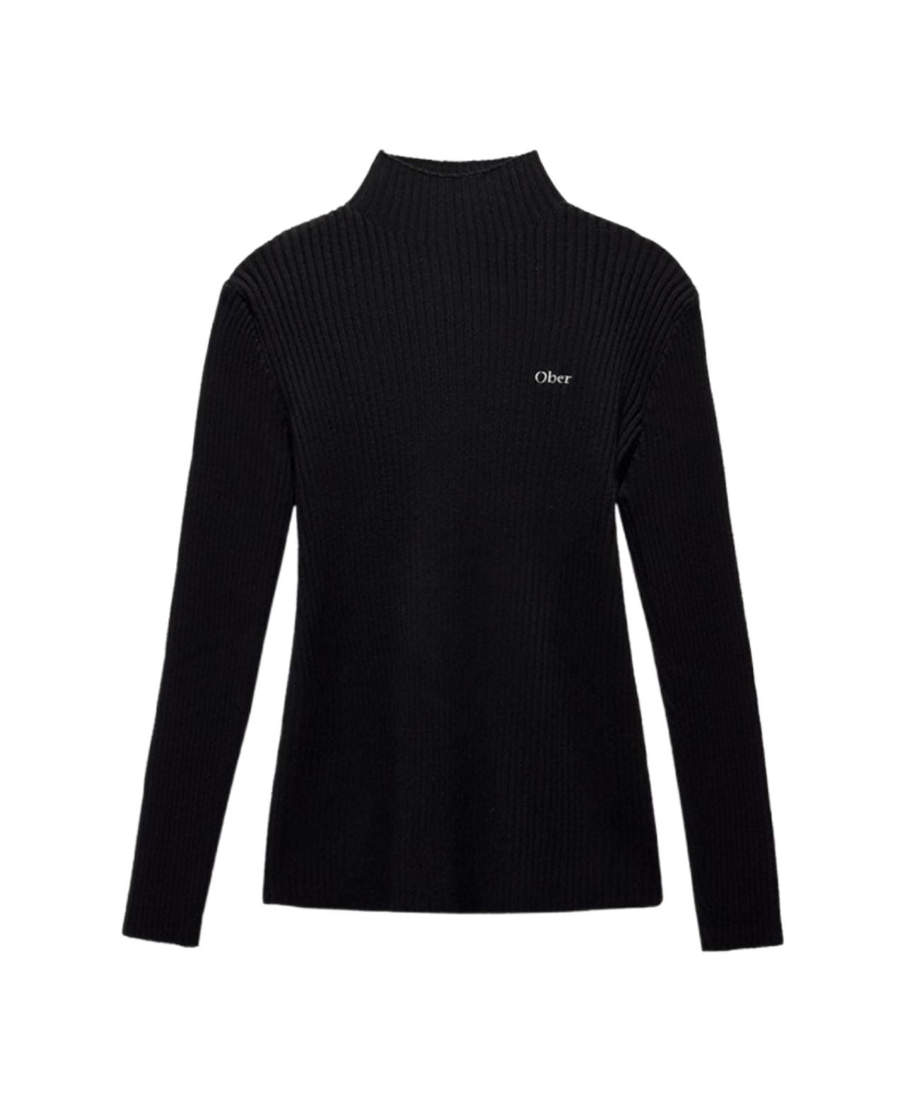 OBER Golf Basic Golji Half-Neck Knit Black