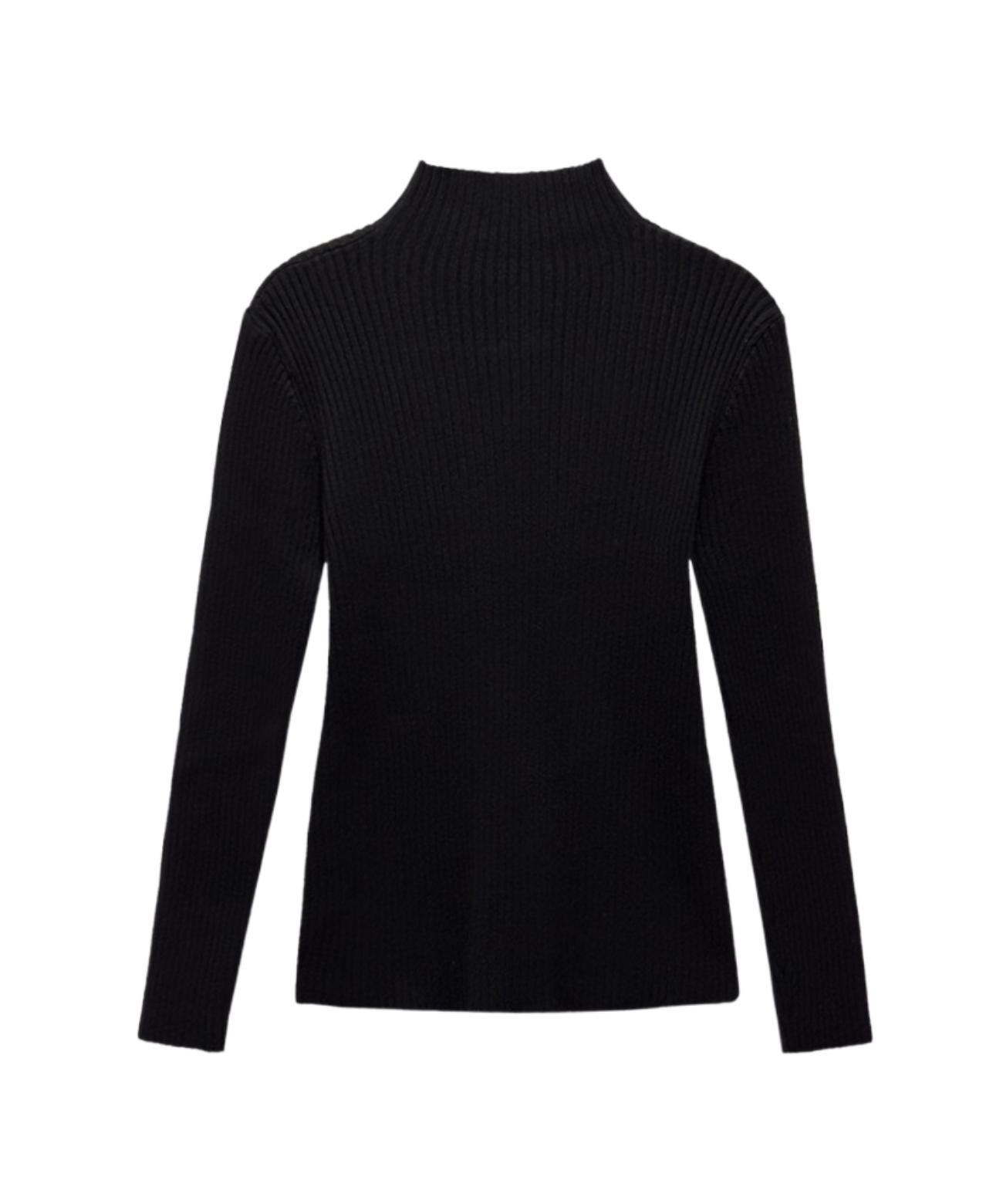 OBER Golf Basic Golji Half-Neck Knit Black