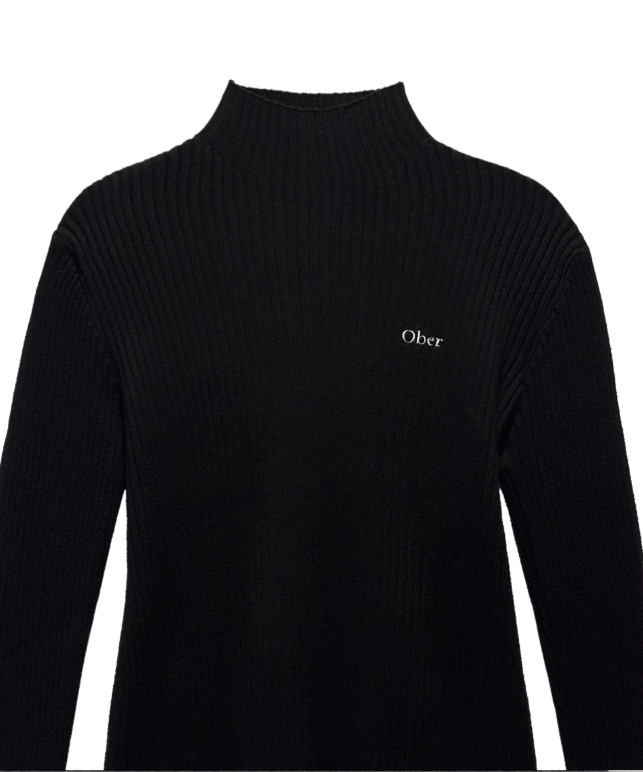 OBER Golf Basic Golji Half-Neck Knit Black