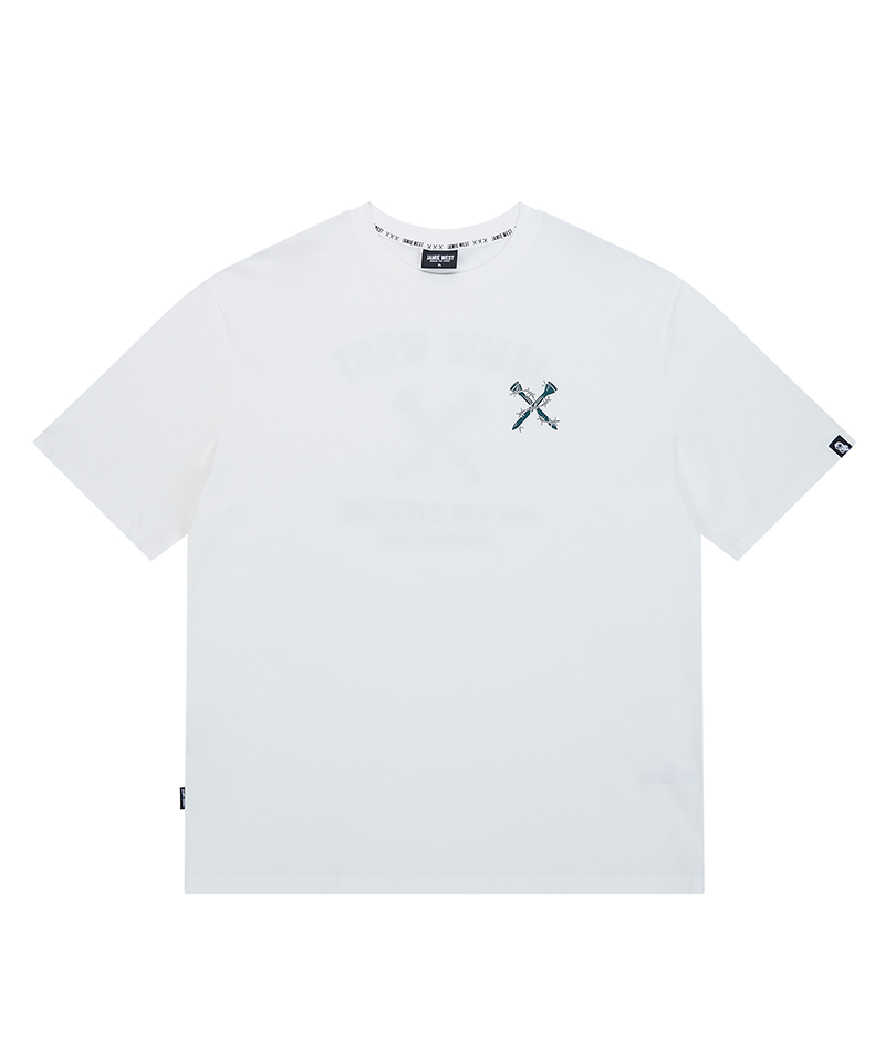 Jamie West Gorden Wired T-Shirts - White