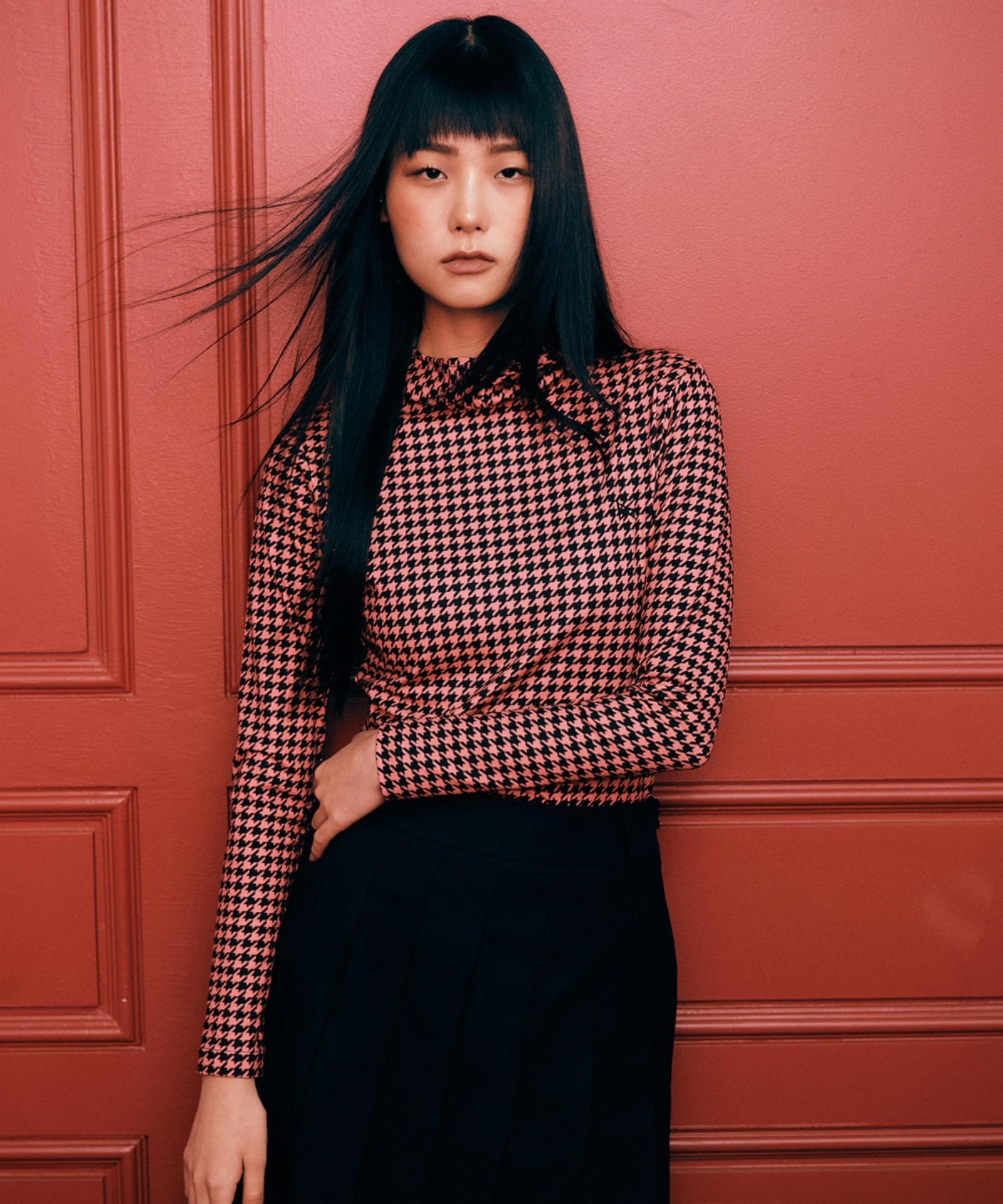 BERMUDA GRASS Hooded T-shirt Pattern