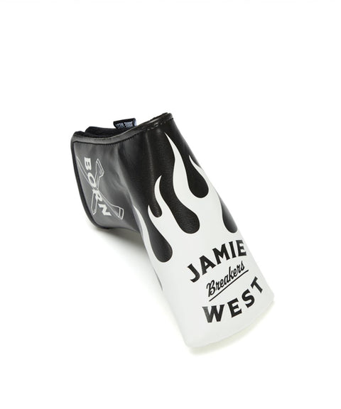 Jamie West Flame Blade Putter Cover - Black