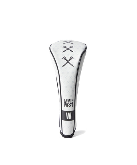 Jamie West Henry Wood Headcover - White