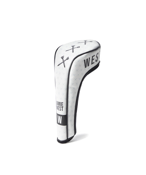 Jamie West Henry Wood Headcover - White