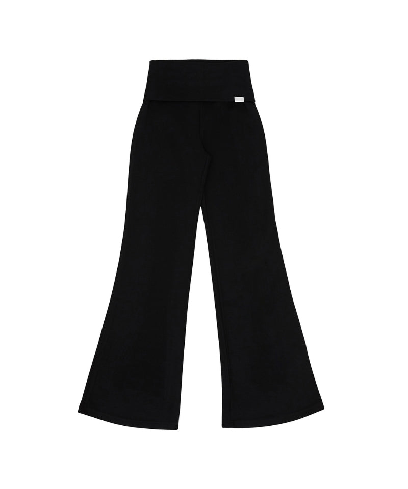 Lightweight Bootcut Leggings Ebony Black