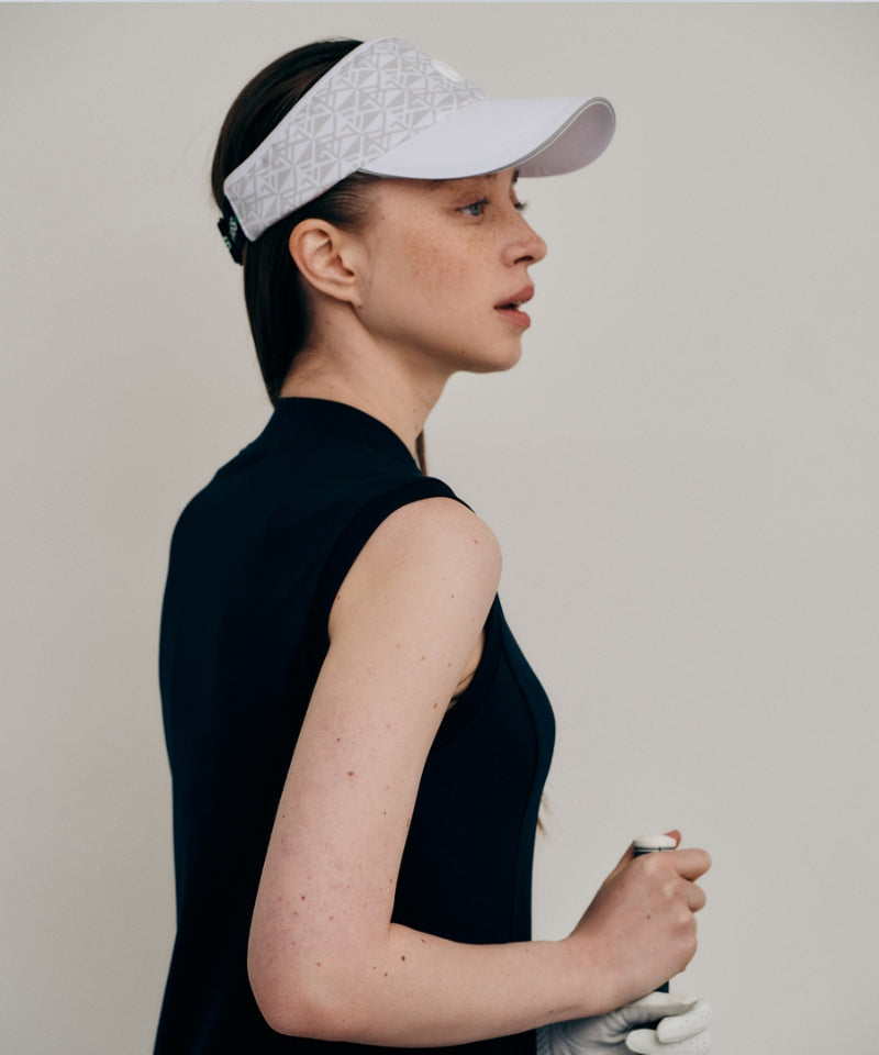 BERMUDA GRASS Logo Pattern Sun Visor