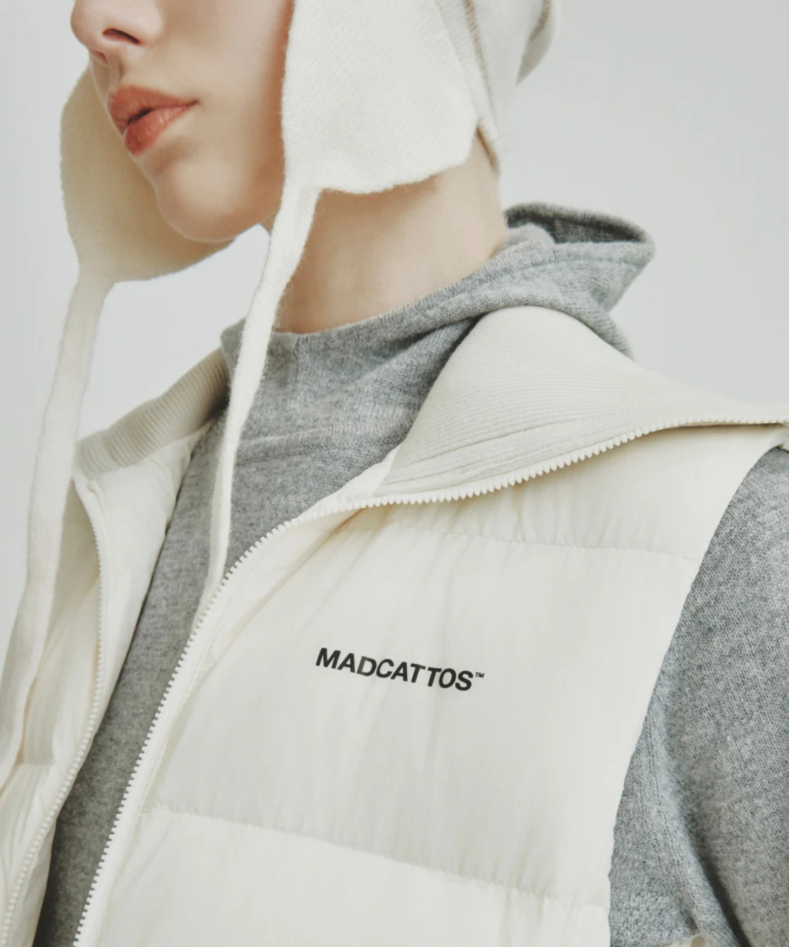 MCC W Goose Down Vest Pink