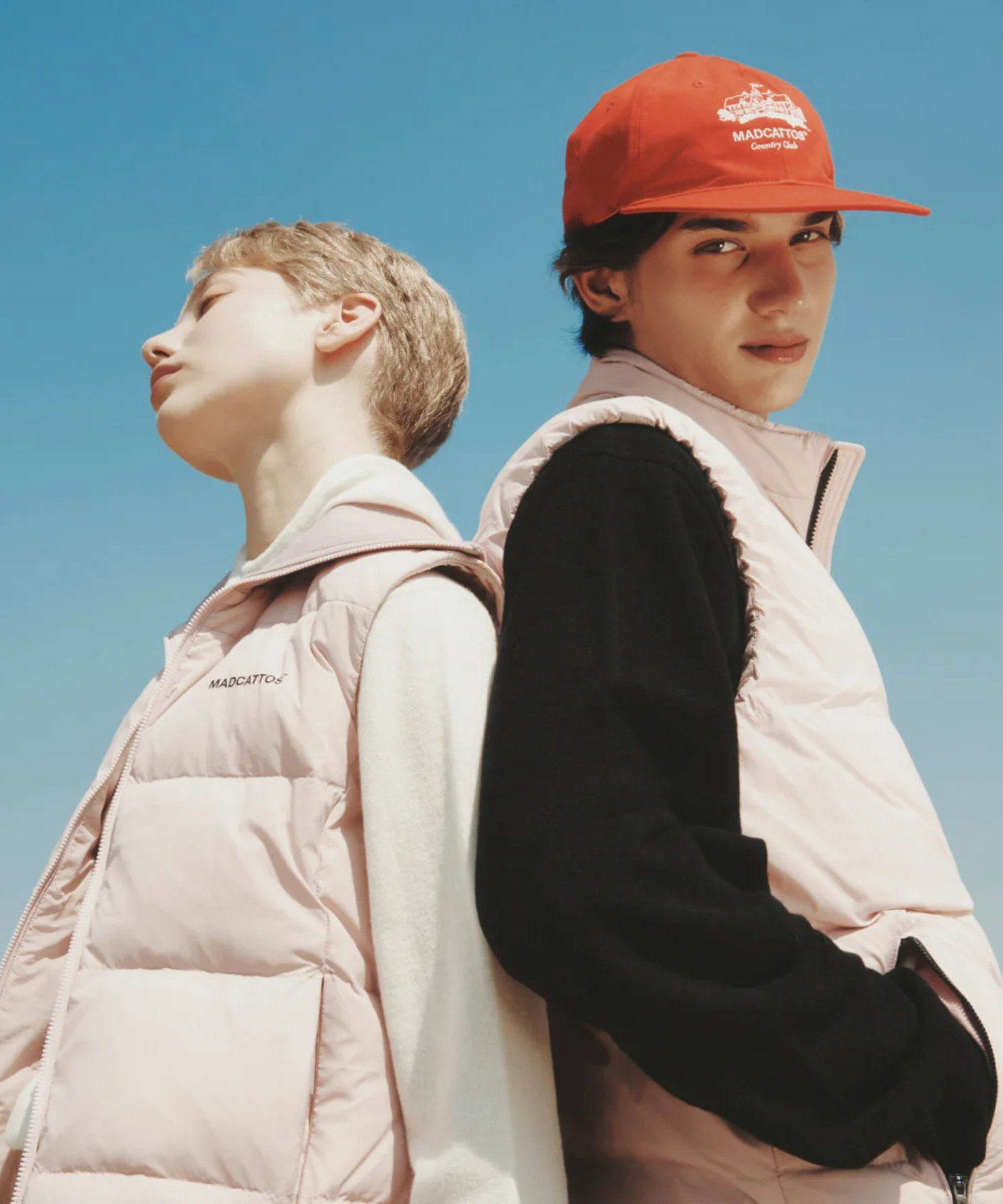 MCC W Goose Down Vest Pink