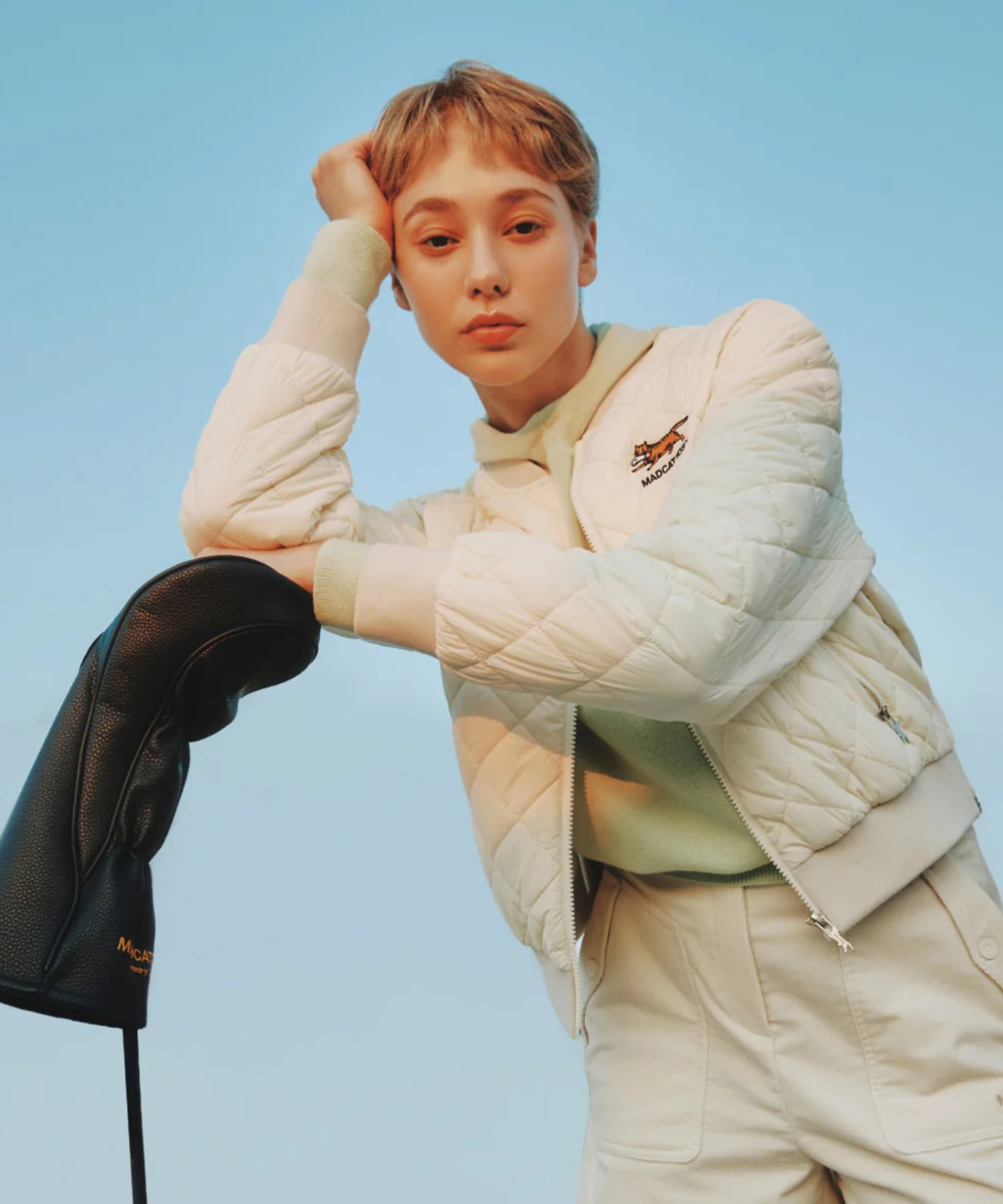 MCC W Padded Jacket Off White