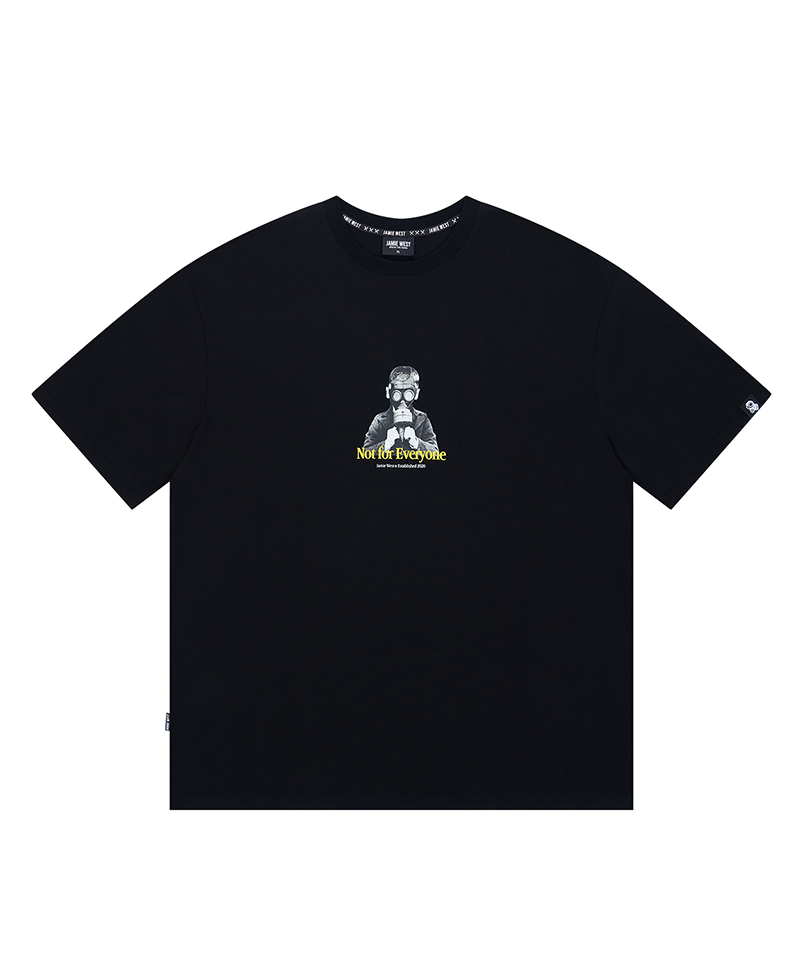 Jamie West Mask Kid T-Shirts - Black