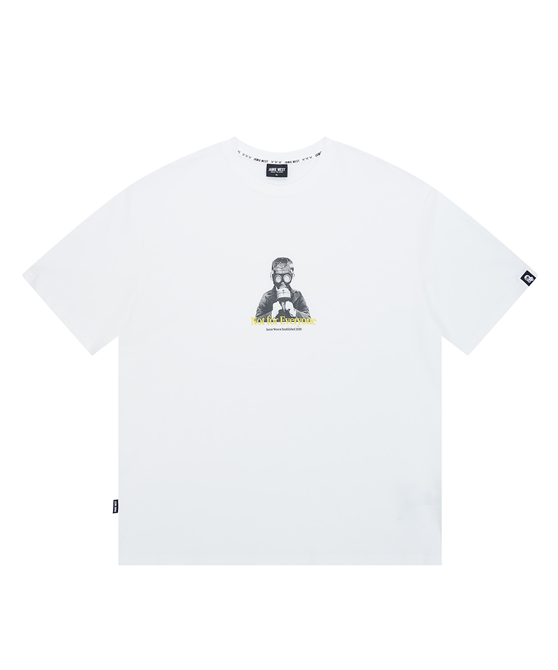 Jamie West Mask Kid T-Shirts - White