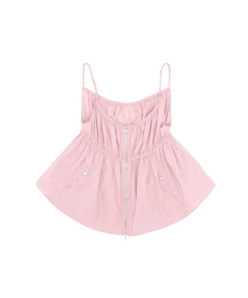 Nylon Cami Top Bubble Pink