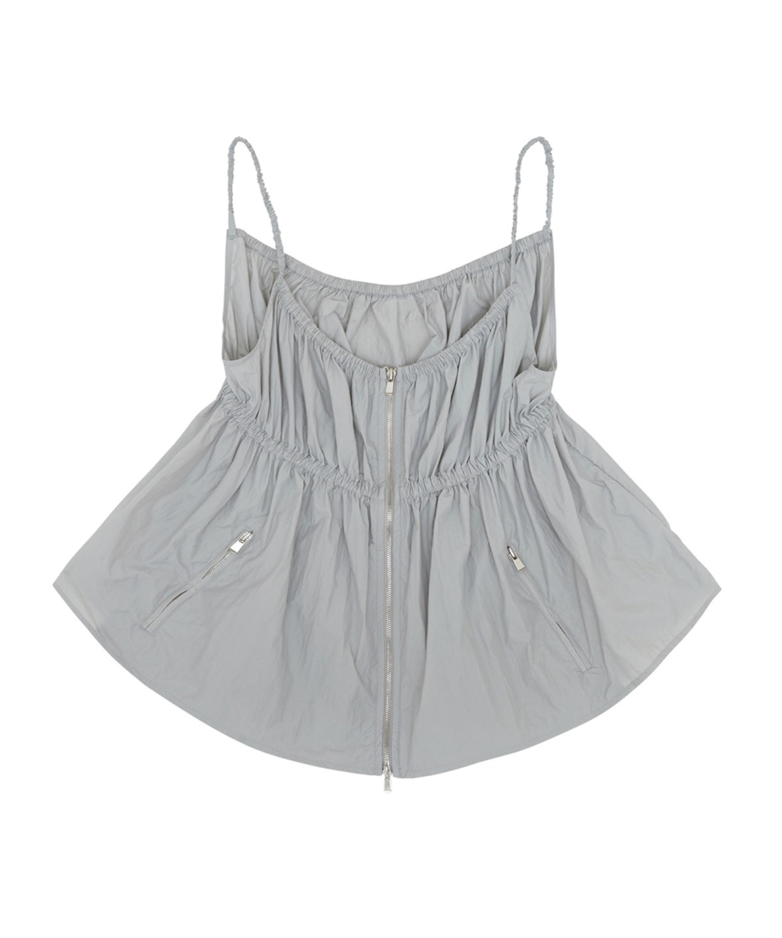 Nylon Cami Top Space Silver