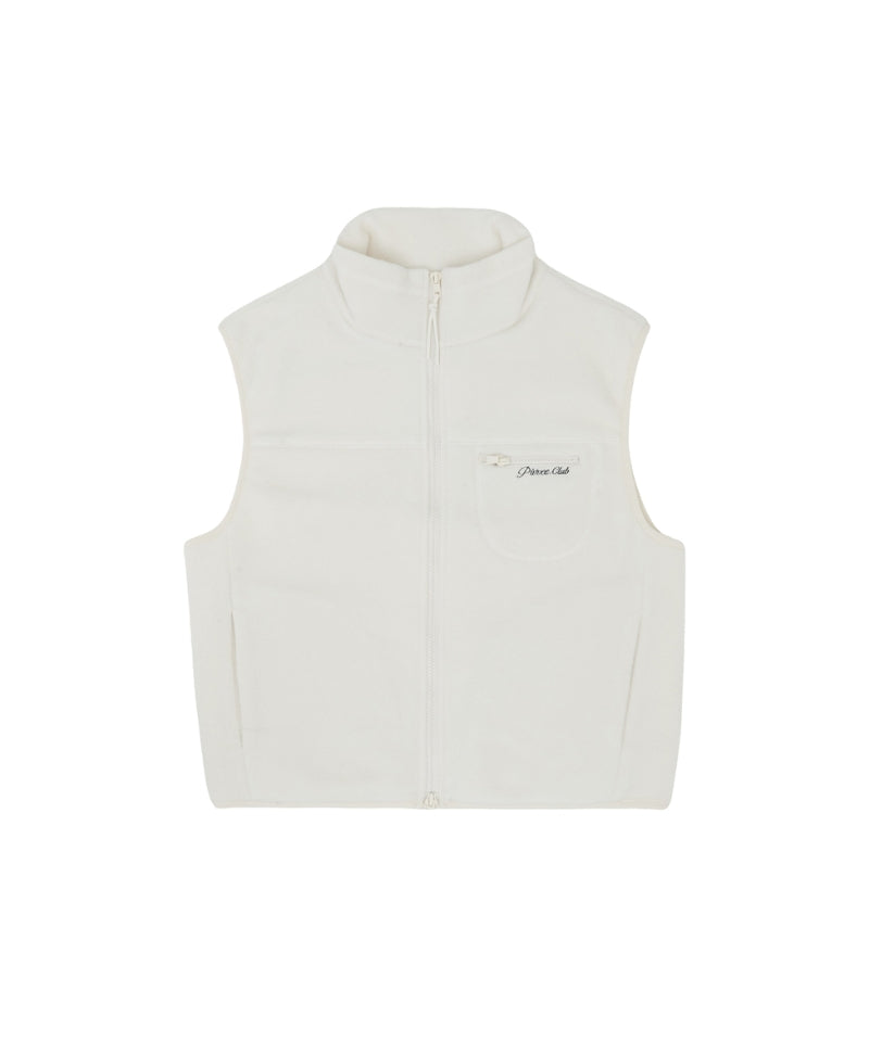 PIV'VEE Double Fleece Vest Sand Beige